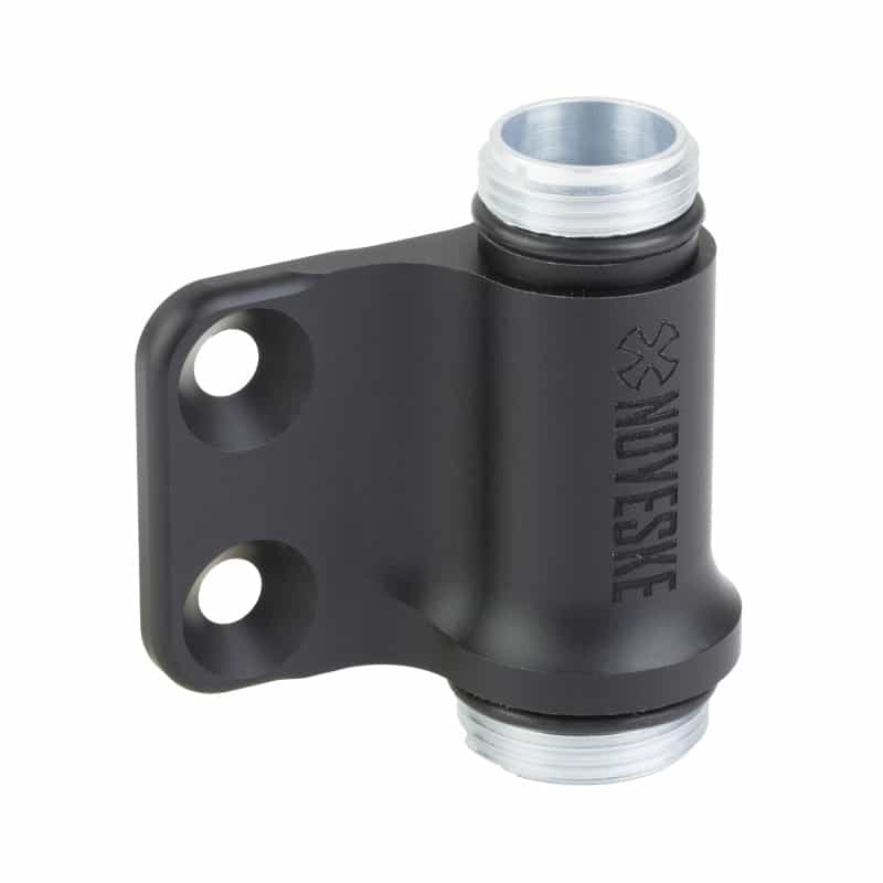 Noveske, Single Cell Offset, Weapon Light Body Mount, Compatible With Surefire E-Series And 3 Volt Scout Light, Right Handed, Anodized Finish, Black