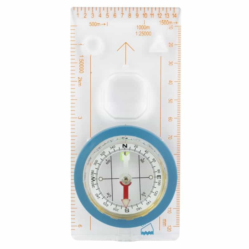 Ust - Ultimate Survival Technologies, Deluxe Map Compass, Lanyard, Clear