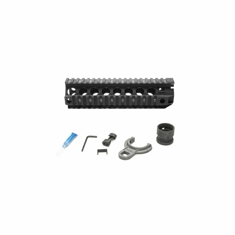 Bravo Company, Quad Rail, Picatinny Rail, Fits Ar Rifles, 8", Black