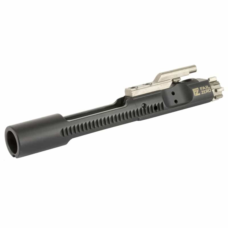 Failzero, M16/M4 Bolt Carrier Group, No Hammer, Exo Nickel Boron Coated, Black Finish