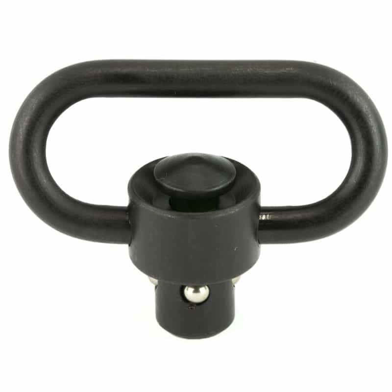 Leapers, Inc. - Utg, Sling Swivel, 1.38", Push Button Quick Detach, Black