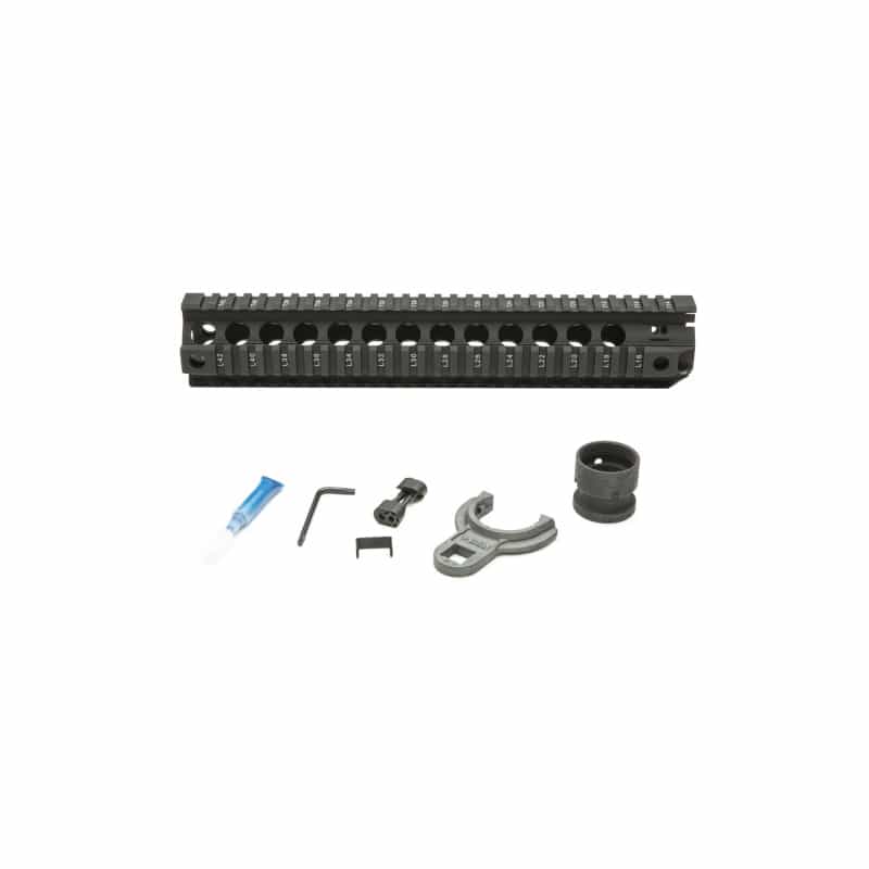 Bravo Company, Quad Rail, Picatinny Rail, Fits Ar Rifles, 12", Black