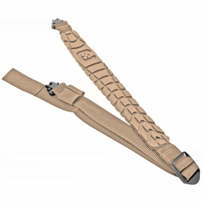 Caldwell, Max Slim Grip, Flat Dark Earth, Includes Quick Detach Metal Sling Swivels, Adjusts From 20" To 41" In Length, 1.5" Strap