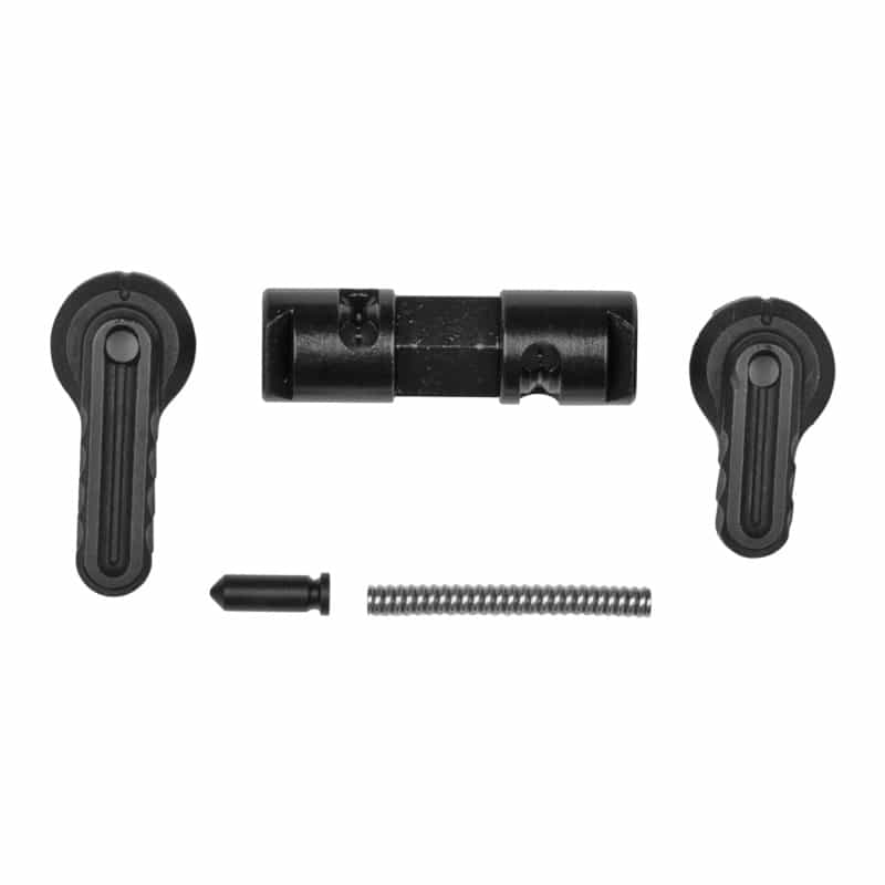 Battle Arms Development, Bad-Ass-Pro, Ambidextrous Safety Selector, Fits S&W M&P 15-22, Reversible 90/60 Degrees, Black