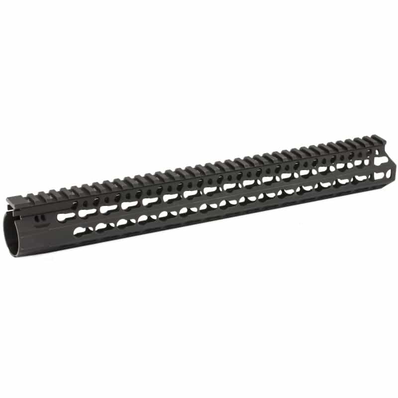 Bravo Company, 15" Alpha Keymod Rail, Fits Ar Rifles, Aluminum Alloy, Includes Bcm Keymod Sling Mount And A Bcm Keymod Nylon Rail, Black