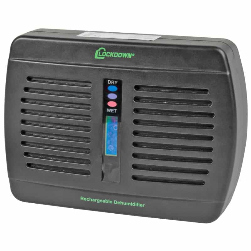 Lockdown, Rechargeable Dehumidifier, Black