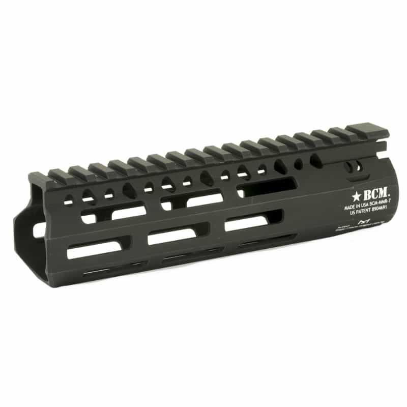 Bravo Company, 7" Mlok Compatible Modular Rail (Mcmr), For Ar Rifles, Black