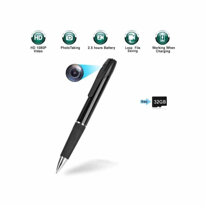 Hd Pen Hidden Camera With Built In Dvr