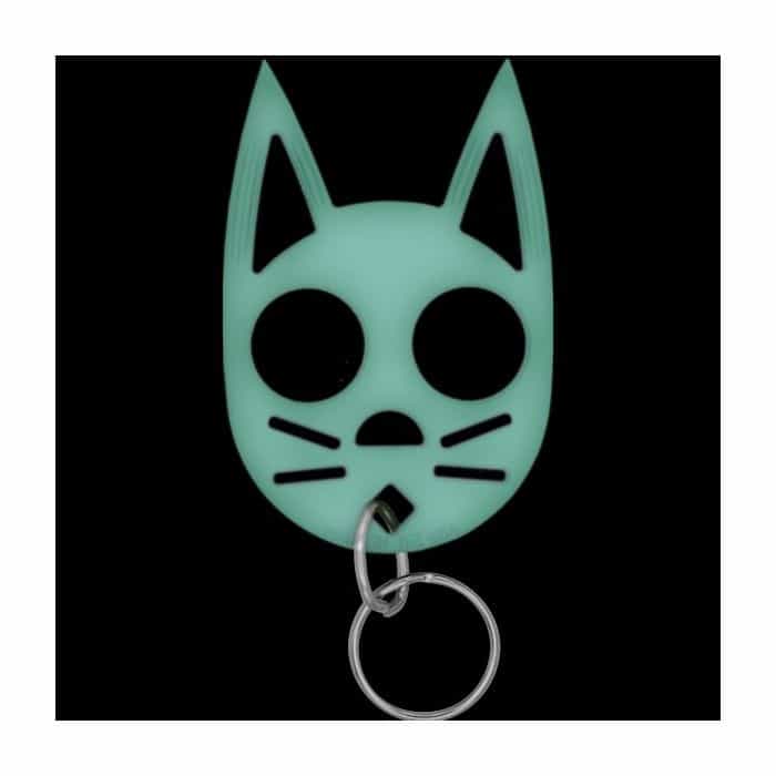 Cat Strike Self-Defense Keychain Glow In The Dark