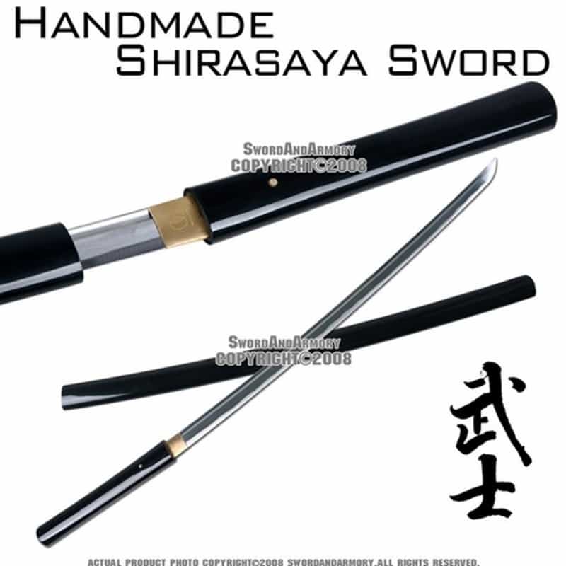 Musha Brand Handmade Japanese Shirasaya Samurai Katana Sword Sharp Blade