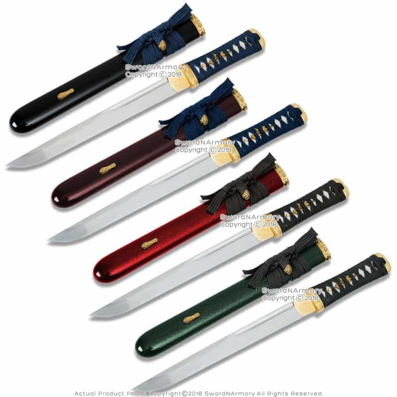 Musashi Asuka Handmade Japanese Samurai Tanto Sword Sharp With Wooden Gift Box