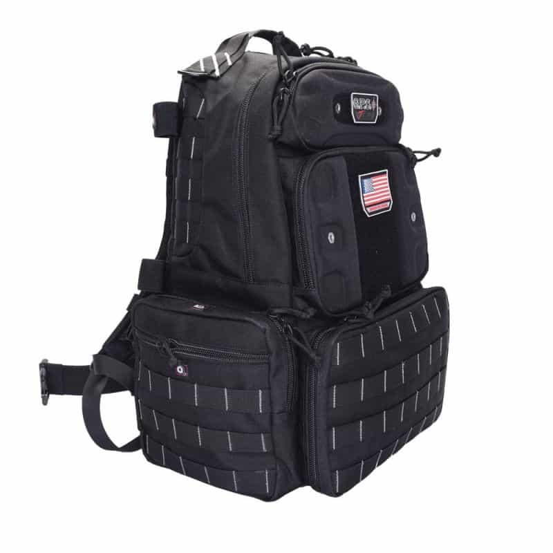 Gps Tactical Range Backpack Tall, Black