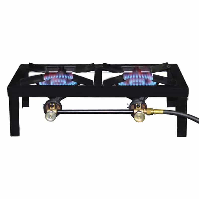 Base Camp Double Burner Angle Iron Stove