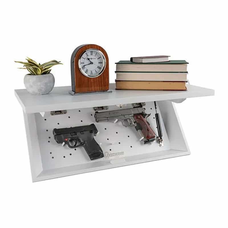 Lockdown In-Plain-Sight Shelf – White