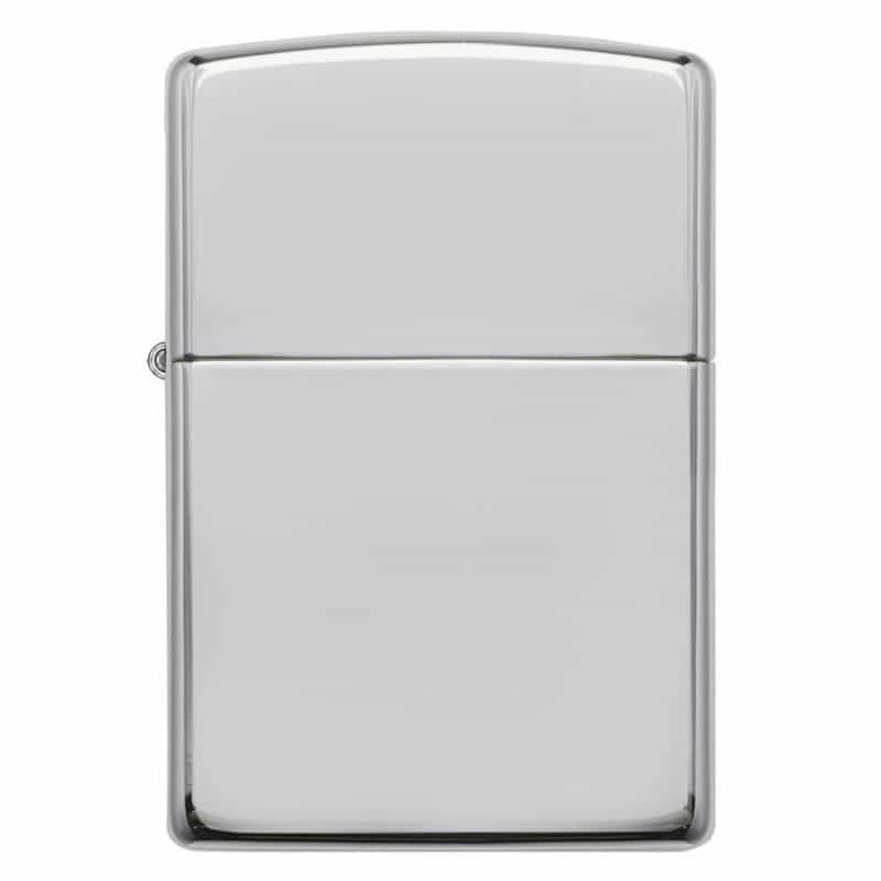 Zippo Windproof Lighter High Polish Sterling Silver Finish