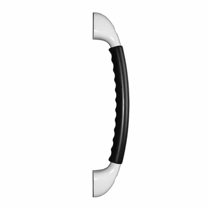 Stromberg Soft Touch Grab Handle (White With Black Grip)