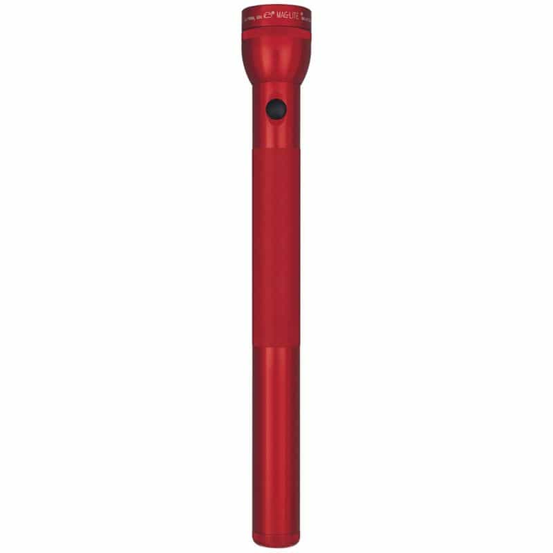 Maglite Xenon 5-Cell D Flashlight, Red
