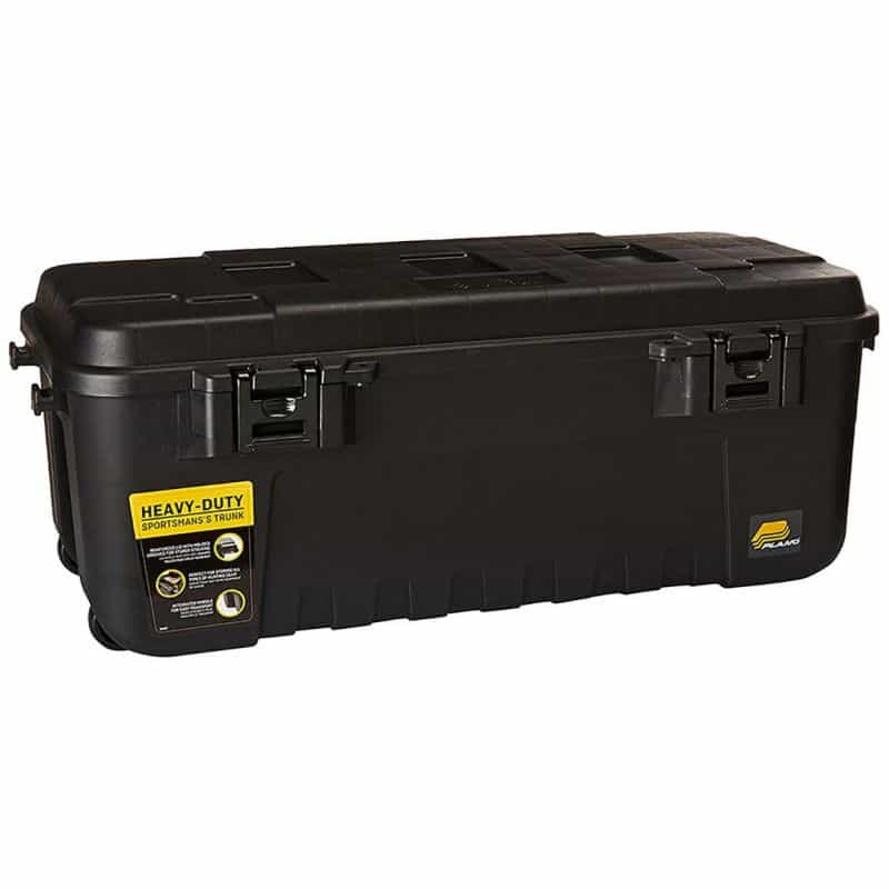 Plano Sportsman’S Trunk Large – 108 Quart Capacity (Black)