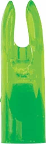Truglo Bowfishing 5\/16\" Arrow Nocks 6-Pack High Vis Green