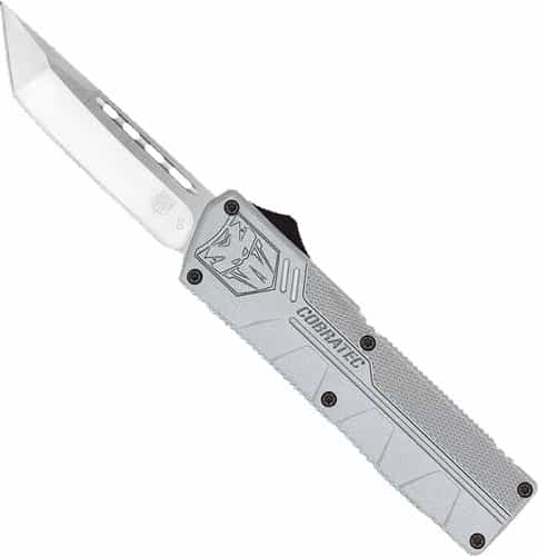 Cobratec Lightweight Otf Grey 3.25\" Tanto