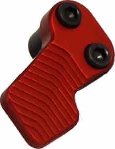 Odin Extended Magazine Release Xmr Red For Ar-15