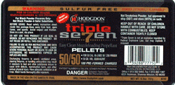Hodgdon Triple Seven 50Gr Pell 50 Caliber 100Pk 12Pk\/Cs