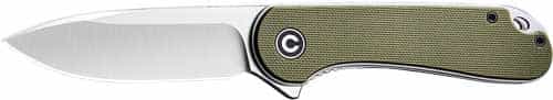 Civivi Knife Elementum 2.96\" Green G10\/Satin D2 Liner Lock