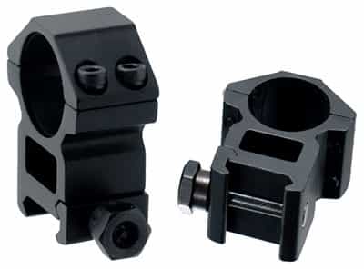 Utg Rings 30Mm High Profile Matte Black Picatinny\/Weaver