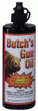 Lyman Butch's Bench Rest Gun Oil 4Oz. Bottle