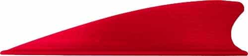 Tac Vanes Matrix 2.25\" Shield Cut Red 36 Pack