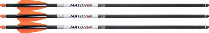 Wicked Ridge Xbow Arrow Match 400 Carbon 20\" Alpha Hp 3Pk