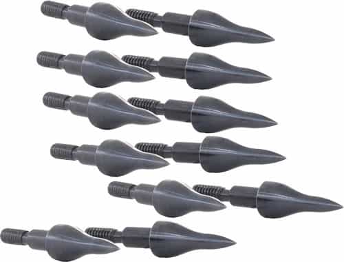 Easton Multi Points 100 Grain 11\/32\" 12 Pack X-Bow Fld Pnts