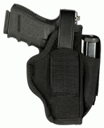 Blackhawk Ambidextrous Holster W\/Mag Pouch #06 Nylon Black