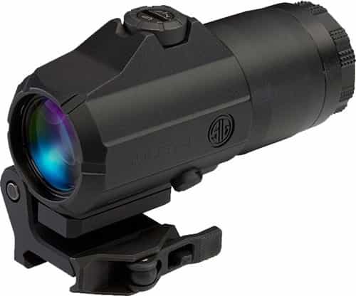 Sig Magnifier Juliet4 4X24 Powercam Qr Mount Black