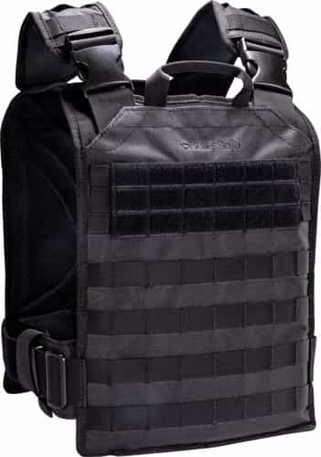Bulletsafe Tactical Plate Carrier Black Osfm