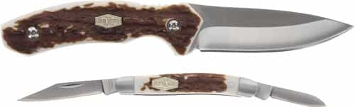 Uncle Henry Knife Fixed\/Folder Combo Gift Tin Promo Q4 25'