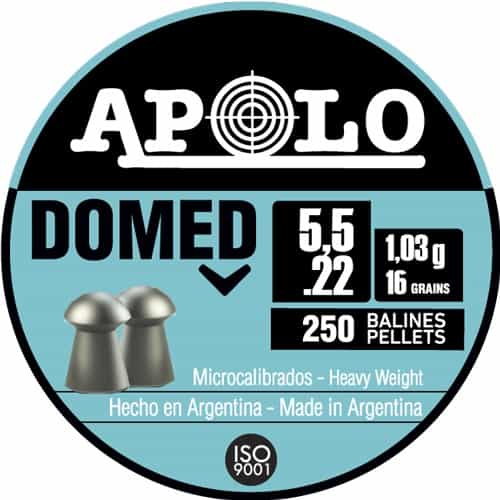 Hatsan Apolo 22 Domed 16 Grain 250 Pack