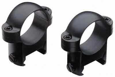 Burris Zee Rings 1\" Low Steel Matte