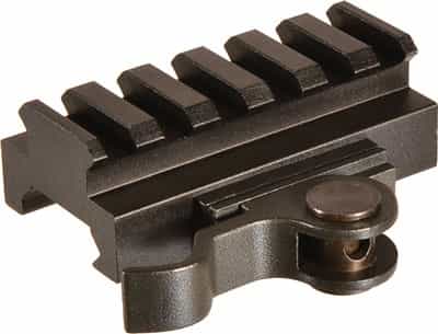 Aimshot Qr Rail Adapter Qr 60 Mm Picatinny Rail 14Mm Riser