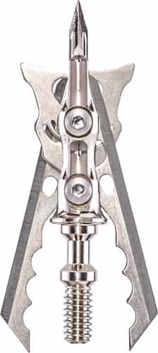 Rage Broadhead Hypodermic Nc 2-Blade 100Gr 2\" Cut 3Pk
