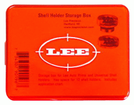 Lee Shellholder Storage Box Red Plastic