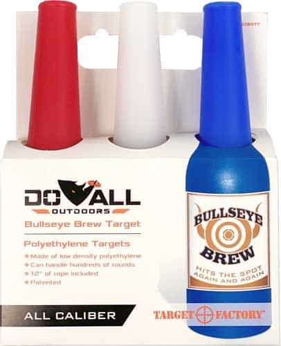 Do-All Target Factory Bottles W\/Cord 3Pk Red\/White\/Blue