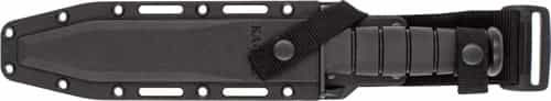 Ka-Bar Fighter Knife 8\" Straight Edge W\/Plastic Sheath