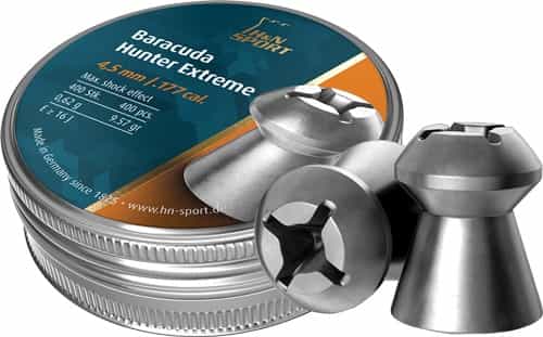 H&N Baracuda Hunter Extreme 177 9.57 Grain 400 Pack