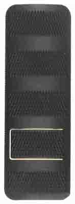 Troy Battle Rail Covers 4.4\" Black 3-Pk