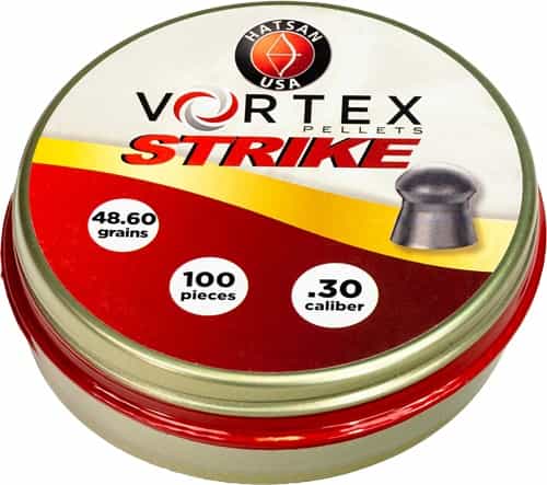 Hatsan Vortex Strike Pellets 30 48.60Gr 100 Per Tin