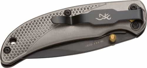 Browning Knife Prism Iii Fldng Hunter 2.38\" Blk\/Carbon Gray