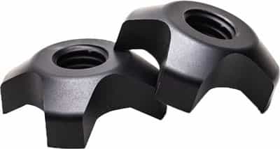 Accu-Tac Spike Claw Feet Set Fits Lr Series Bipods Steel Bk
