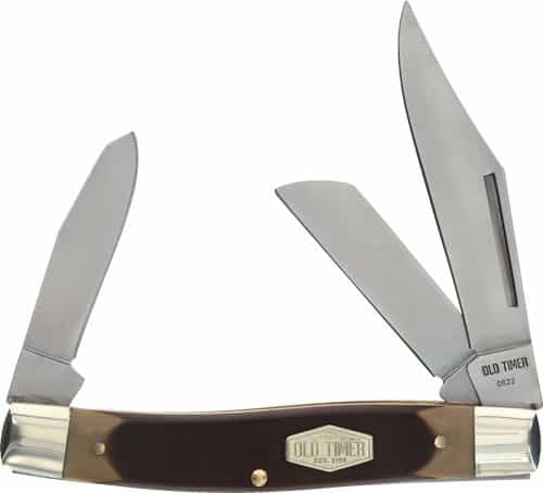 Old Timer Knife Senior 3-Blade 3\" S\/S Delrin