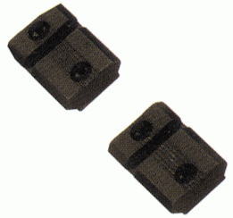Traditions Mount Bases For Bolt In-Line Rifles 2-Pc Black